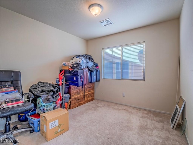 view of storage room