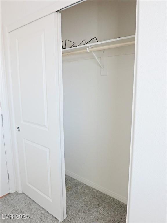 view of closet