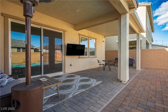 view of patio