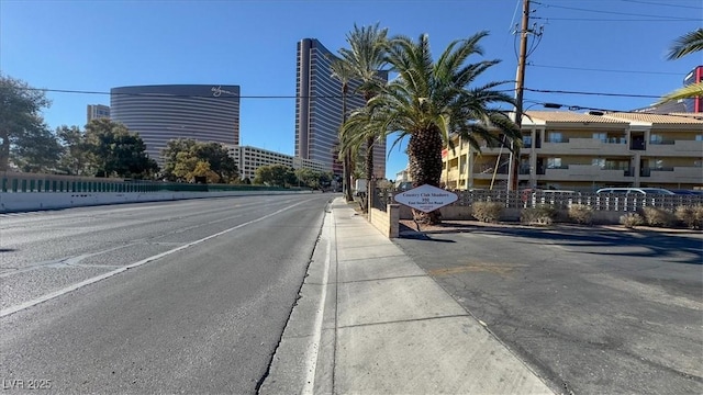 view of street