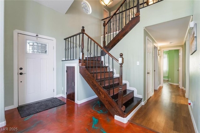 view of entrance foyer