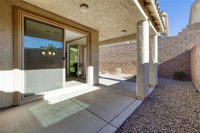 view of patio / terrace featuring grilling area