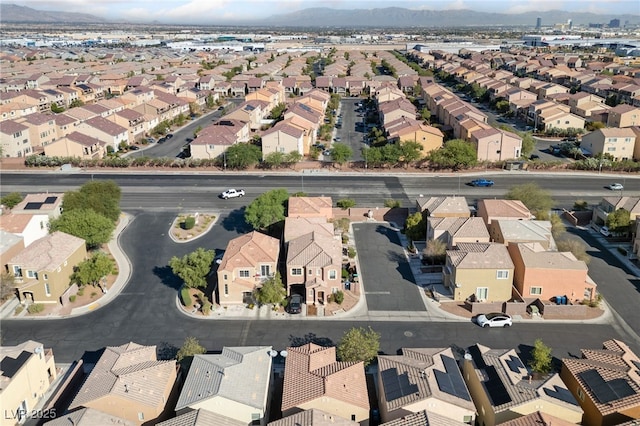 drone / aerial view featuring a residential view