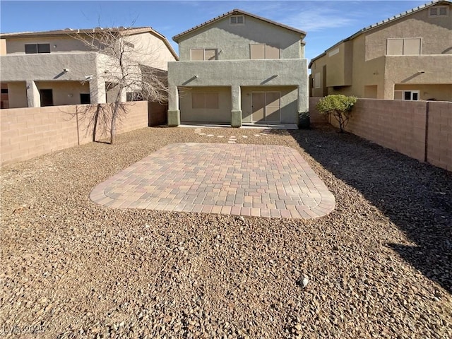 exterior space with a patio