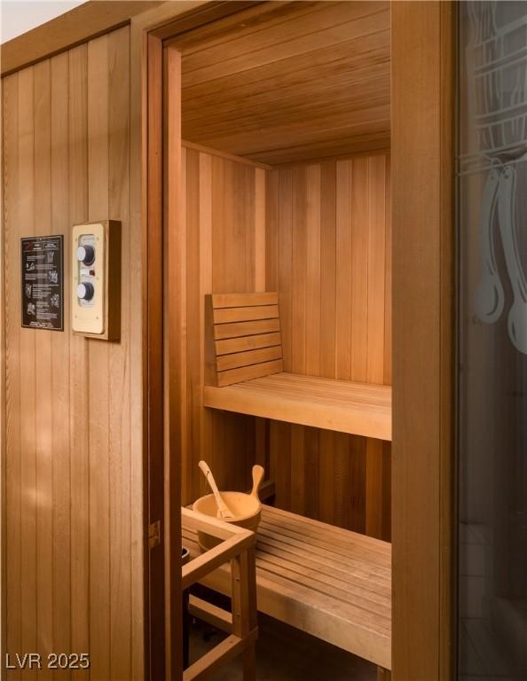 view of sauna / steam room