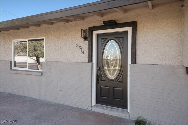 view of property entrance