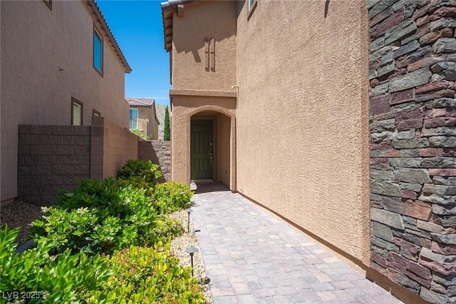 view of property entrance