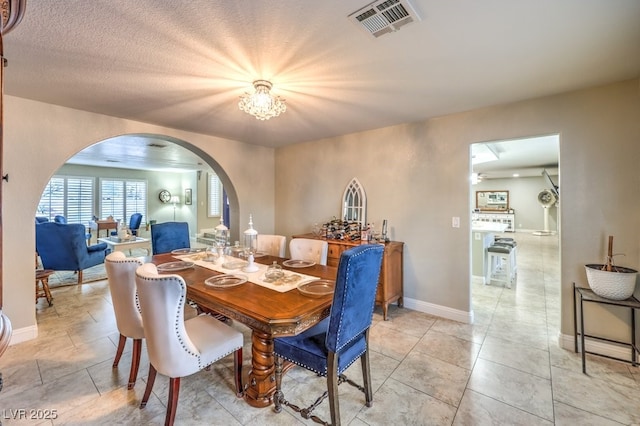 view of dining area