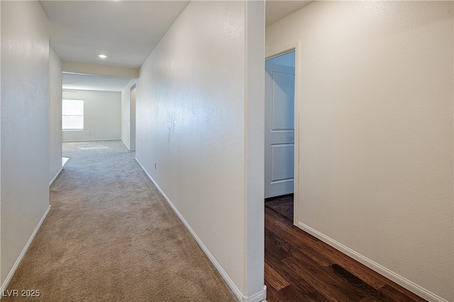 corridor with carpet