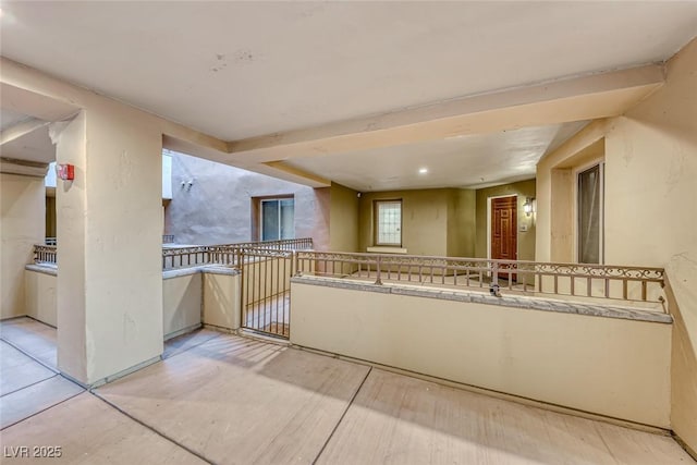 view of patio / terrace featuring a balcony