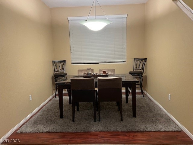 dining area featuring carpet floors