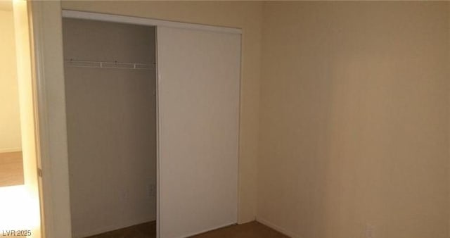 view of closet