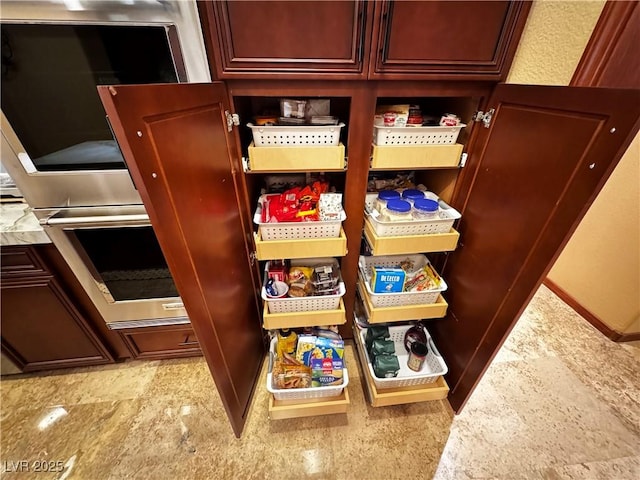 view of pantry