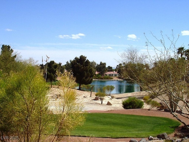 view of water feature