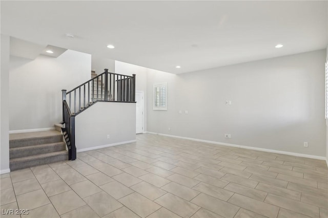 view of unfurnished living room