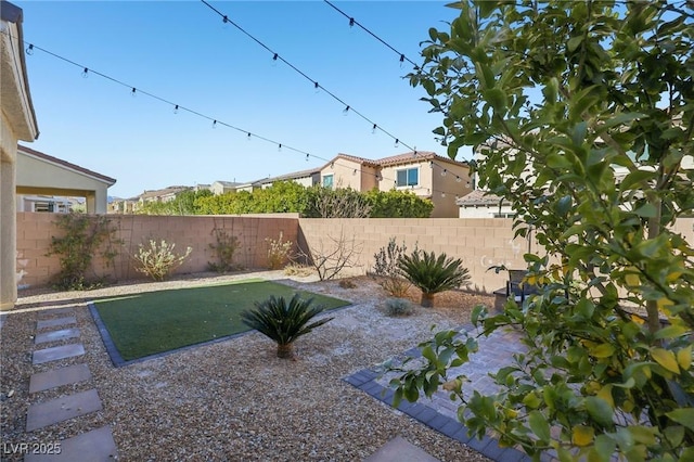 view of yard featuring a patio area