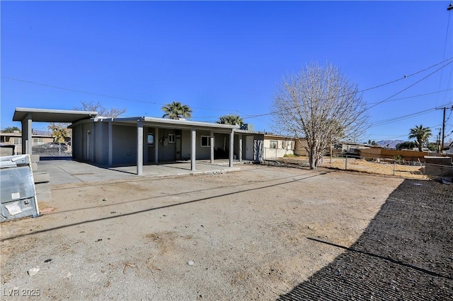 view of rear view of house