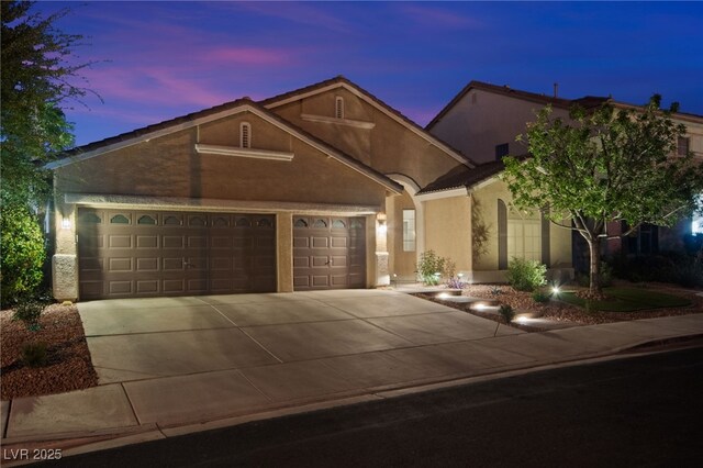 view of ranch-style home