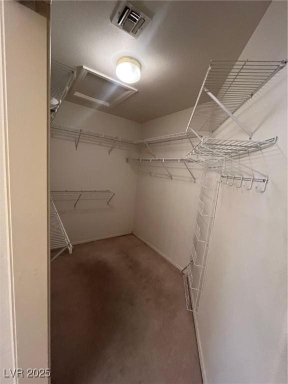 view of spacious closet