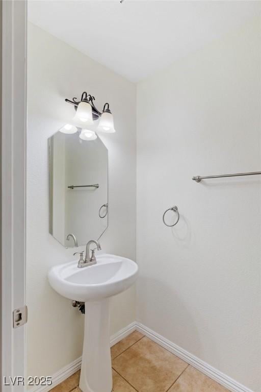 bathroom featuring tile patterned floors