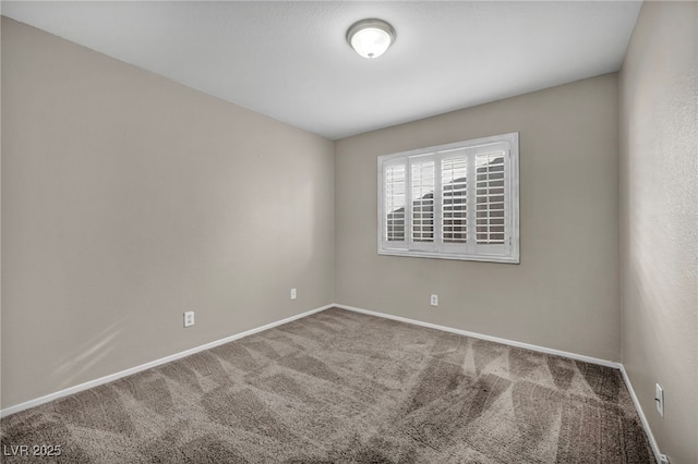 spare room with carpet floors