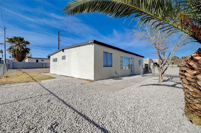 view of rear view of property