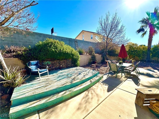 view of patio / terrace