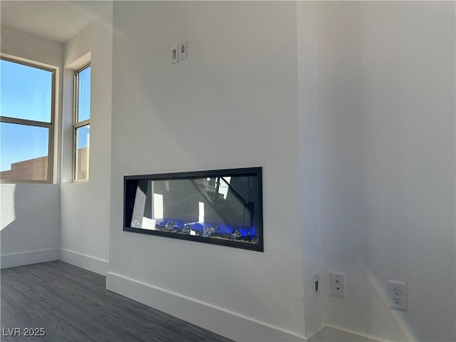 6289 Redstone Hills Dr, Las Vegas, NV 89148 - detailed view of wood finished floors and baseboards