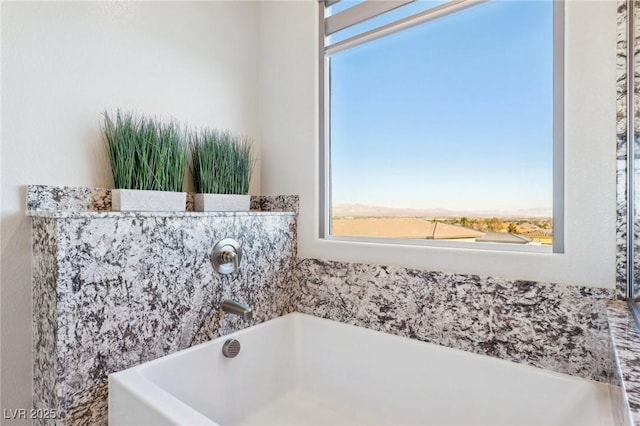 bathroom featuring a wealth of natural light