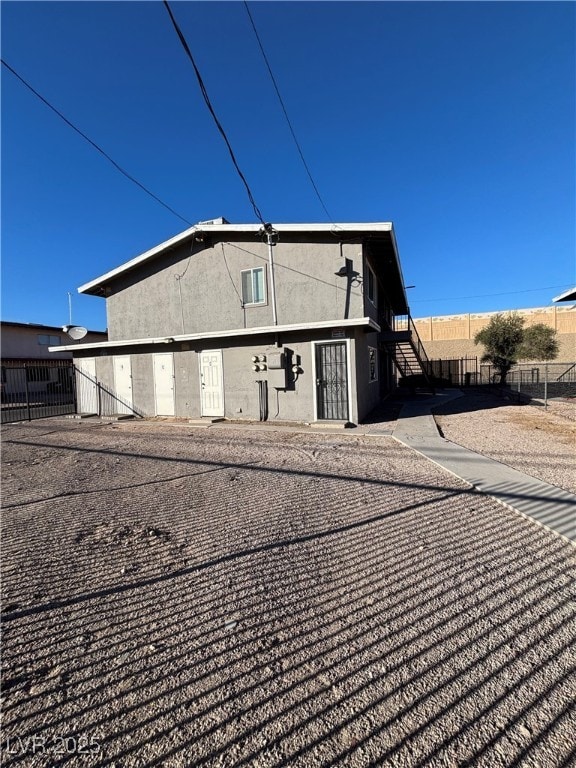 view of rear view of house