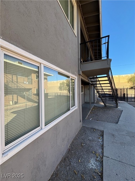 view of home's exterior featuring a patio area