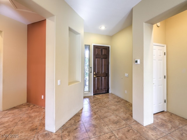 view of entrance foyer