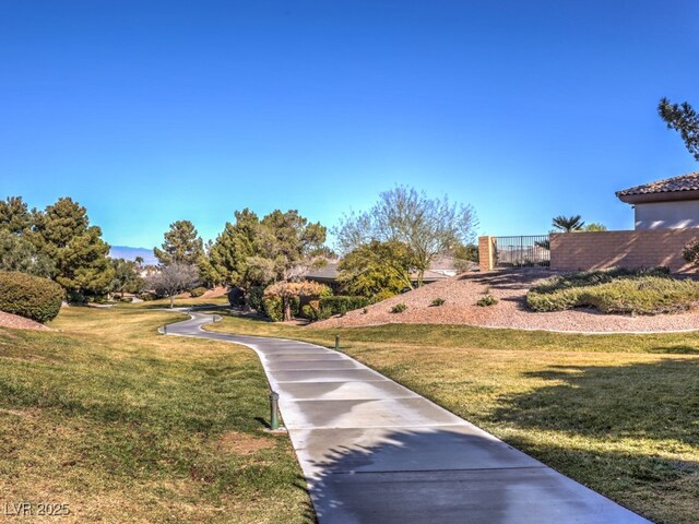 exterior space featuring a yard