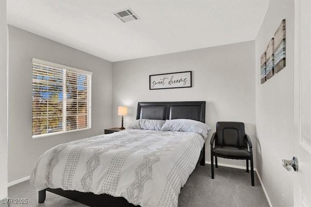 bedroom featuring carpet flooring