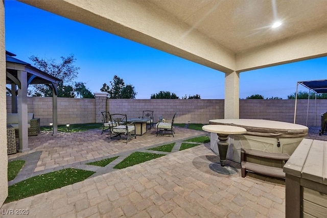 view of patio