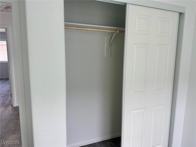 view of closet