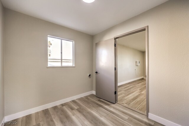 interior space featuring light hardwood / wood-style floors