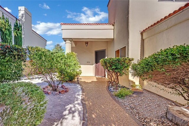 view of entrance to property