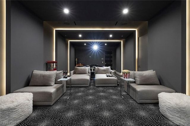 view of home theater room