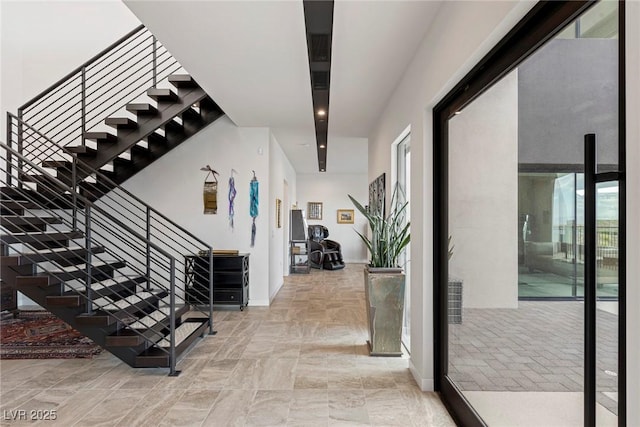 foyer entrance with stairs