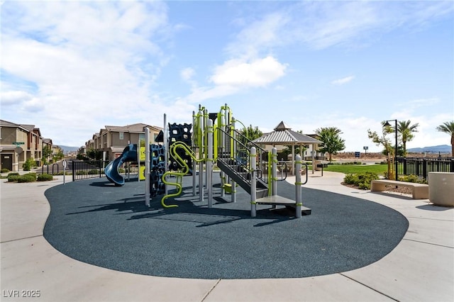 view of play area