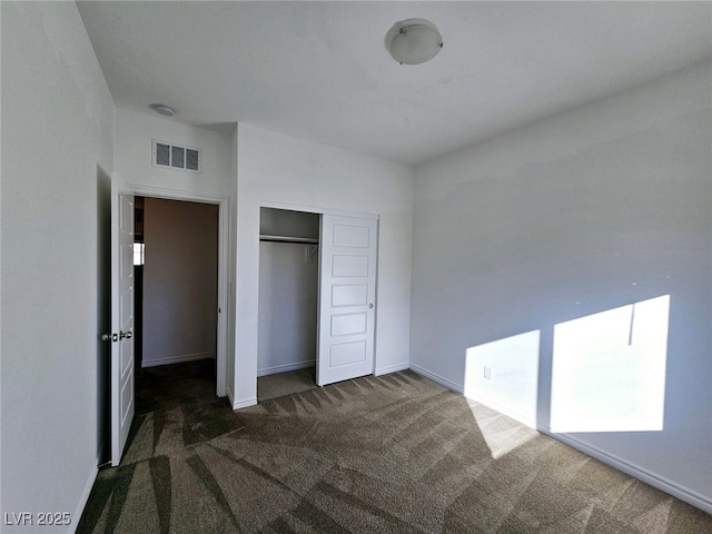 846 Star Estates Ave, North Las Vegas, NV 89086 - unfurnished bedroom with carpet flooring, a closet, and baseboards