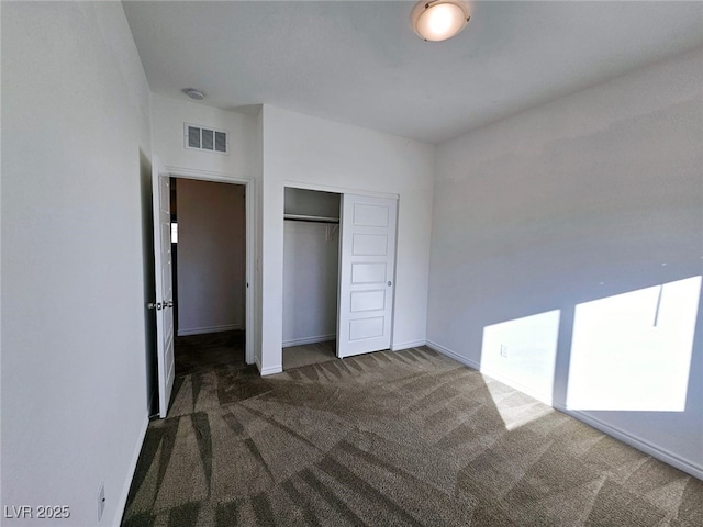 846 Star Estates Ave, North Las Vegas, NV 89086 - unfurnished bedroom with carpet, a closet, and baseboards