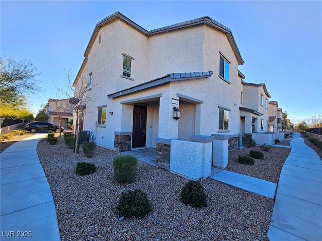 846 Star Estates Ave, North Las Vegas, NV 89086 - view of front of property with stucco siding