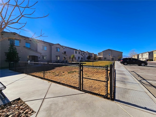 846 Star Estates Ave, North Las Vegas, NV 89086 - exterior space with a residential view, fence, and a gate