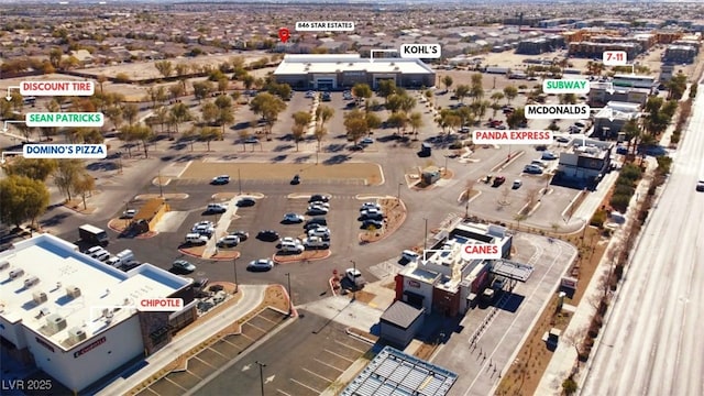 846 Star Estates Ave, North Las Vegas, NV 89086 - aerial overview of property's location