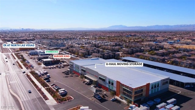 846 Star Estates Ave, North Las Vegas, NV 89086 - aerial view of mountains