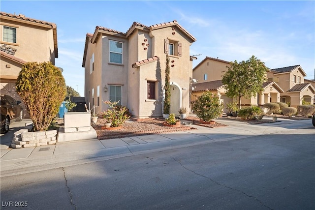 view of mediterranean / spanish house