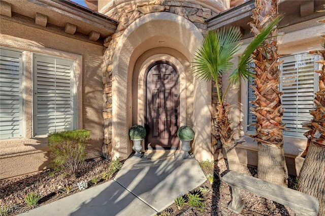 view of entrance to property