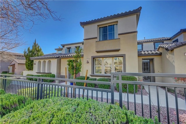 view of rear view of property